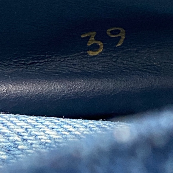 MSGM Blue Cloth Slide Sandals European Model Size 9 (EU 39) - Picture 13 of 15